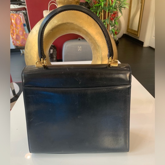 Vintage Gucci Large Lady Lock Handbag (80s) - Picture 3 of 7